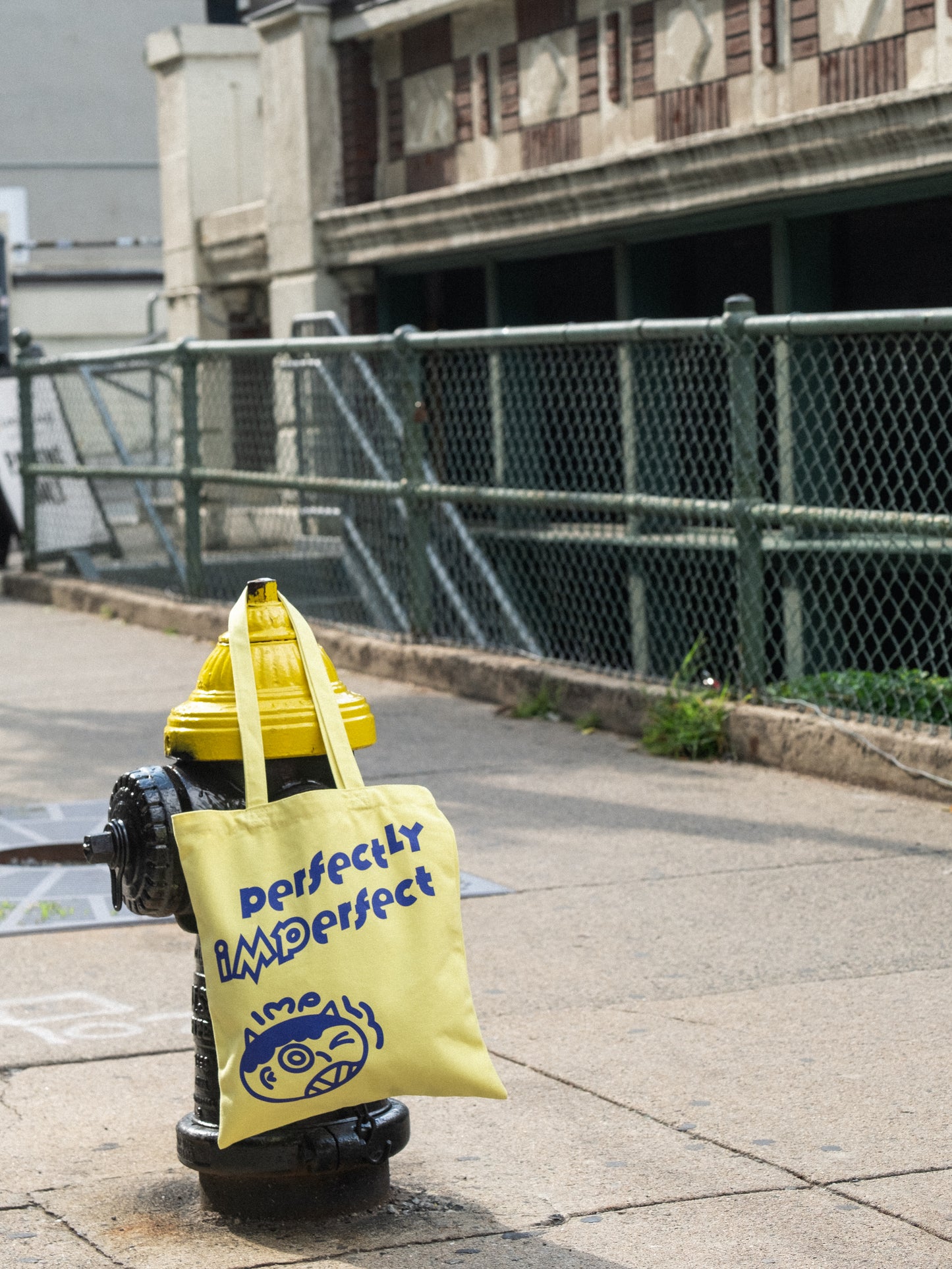 perfectly imperfect tote